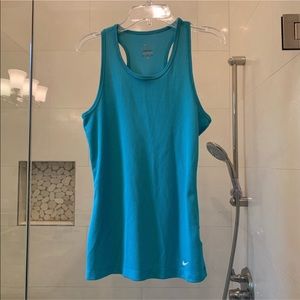 Nike blue sports tank top